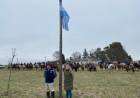 Club Olimpo de Piñeyro fue anfitrión del acto oficial del 175º aniversario del fallecimiento del General José de San Martín
