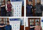 La policía aprehendió a 4 ladrones en el interior de un local comercial de la avenida Alsina