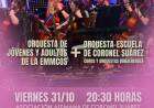 Encuentro de las orquestas de la Escuela Municipal de Música y la Orquesta Escuela de Coronel Suárez
