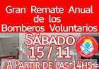 Gran Remate Anual de los Bomberos Voluntarios 