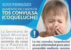 ALERTA EPIDEMIOLÓGICA: AUMENTO DE CASOS DE TOS CONVULSA (COQUELUCHE)