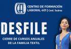 El Centro de Formación Laboral 401 comienza a cerrar el año con un gran desfile de moda en el Mercado de las Artes