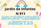 Inscripciones abiertas en el Jardín de Infantes N.º 911