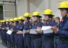 Bomberos Voluntarios presentó diez nuevos bomberos que se suman al Cuerpo Activo