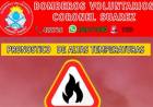 Bomberos Voluntarios advierten sobre riesgo extremo de incendios forestales