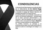 Profundo pesar por el fallecimiento del Dr. Gabriel Maggi