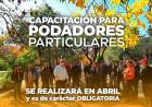 Capacitación anual para podadores del distrito 2026
