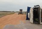 Fatal vuelco en la Ruta 85: un camionero murió y el tránsito está cortado