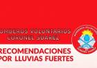 Comunicado de los Bomberos Voluntarios de Coronel Suárez