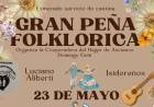 Gran Peña Folklórica en el Hogar de Ancianos “Domingo Goñi”
