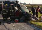 Los Bomberos Voluntarios de Tornquist acudieron esta mañana a un nuevo accidente de tránsito registrado sobre la Ruta Nacional 33