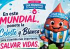 En este Mundial, ponete la Celeste y Blanca para el partido más importante: Salvar Vidas